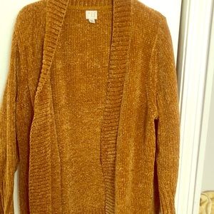 Mustard cardigan from target